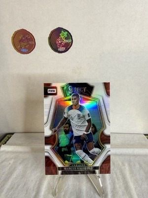2022-23 Panini Select FIFA White Mezzanine Marcus Rashford England /20  