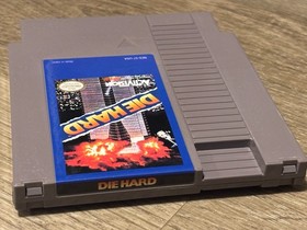 Die Hard Nintendo Nes Cleaned & Tested Authentic