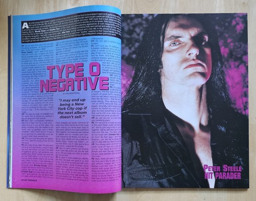 Hit Parader Magazine May 1998 Complete /w Poster Marilyn Manson Exposed! - Picture 5 of 11