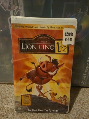 The Lion King 1 1/2 (VHS, 2004)