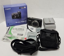 Canon PowerShot SX260 HS Black Compact 12.1MP 20x Zoom GPS Full HD IS