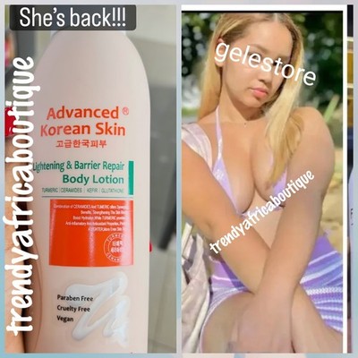 Advanced Korean Skin Lightening & Repair Body Lotion. 500ml X 1