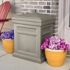 Package Delivery Box Drop Container Outdoor Porch Bin Safe USPS UPS FedEx Parcel