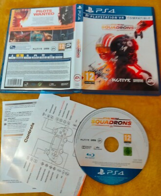 *NEUWERTIG* Star Wars: Squadrons VR (PS4/PSVR, Playstation 2020) CIB komplett PAL