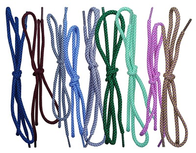 Lacets Fabmania Pour Bottes De Randonnée - Diamètre 3.5 Mm, Longueurs 90 à 240 Cm - Polyester Résistant, +30 Couleurs - 12