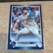 2022 TOPPS SERIES 1 #309 ROYAL BLUE YU DARVISH PADRES