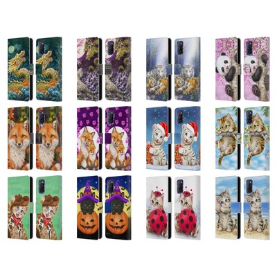 OFFICIAL KAYOMI HARAI ANIMALS AND FANTASY LEATHER BOOK CASE FOR OPPO PHONES