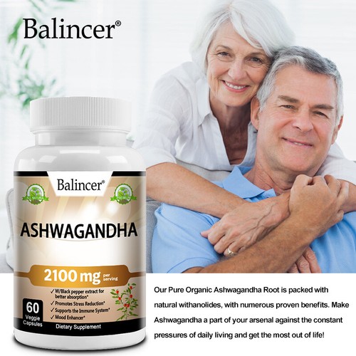 Ashwagandha Orgánica 2100 Mg - 120 Cápsulas Vegetales 100% Orgánicas - Imagen 5 de 11