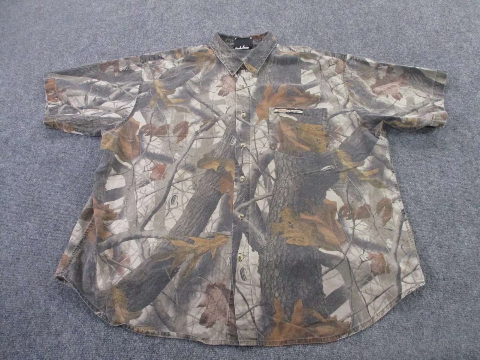 Chemise vintage Winchester Supreme homme 2XL camouflage chasse Realtree bois dur adulte