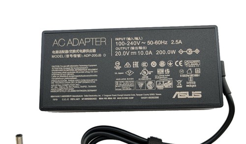 200W 20V 10A ADP-200JB D Laptop AC Adapter Power Charger For ASUS FA506QM58 - Picture 2 of 4