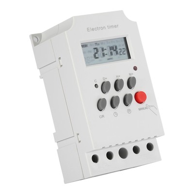 Digital Timer Switch Programmable Electronic Time Control Switch For Street