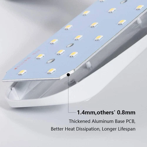 3 PCS LED Garage Light Bulb Deformable Ceiling Fixture Lights E27 Workshop Lamp - Bild 3 von 12