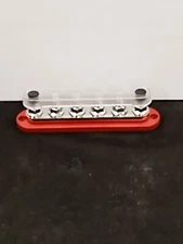 300a Bus Bar 12v Marine 12v Power Distribution Block With Cover 6 X 3/8" m10 T