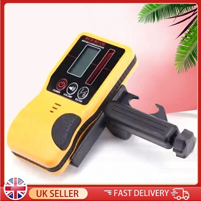 CROWNTOOLS Red Beam Laser Detector/ Receiver for Rotating laser level Leica,Topcon,Rugby UK