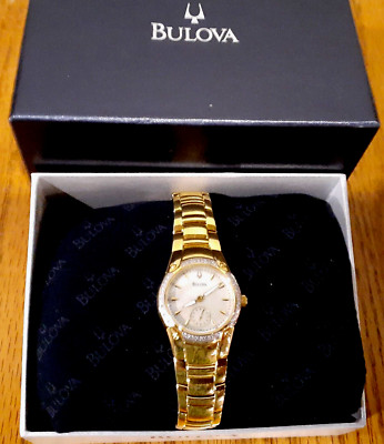Bulova Gold Tone C975480 Ladies Watch. New in box without Bulova Gold Tone C975480 Ladies Watch. New in box without
