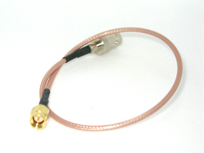 Adapter Kabel Pigtail BNC Buchse auf SMA Stecker gerade 15cm RG316