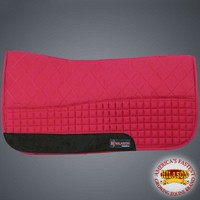 Ta150-f Hilason Western Double Back Horse Saddle Pad Fleece Lined Red 32 X 32 on sale Ta150-f Hilason Western Double Back Horse Saddle Pad Fleece Lined Red 32 X 32 on sale