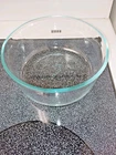 Pyrex 7203 Clear Bowl Blue Tint 7 Cup 1.75 Quart Vintage No Flaws Shiny Clean