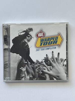 Vans Warped Tour 2007 Compilation By Various Artists 2 Disc Cd Emo Metalcore