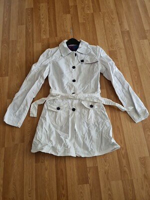 Roxy Damen Mantel vintage  Gr. M weiss 