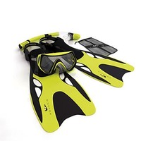 Snorkel Kit For Spearfishing And Scuba Diving W/ Travel Dive Bag For Men & Women Snorkel Kit For Spearfishing And Scuba Diving W/ Travel Dive Bag For Men & Women