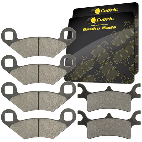 Polaris Sportsman Brake Pads Front &amp; Rear Brake Pads For Polaris Sportsman 500 HO 4x4 (2003-2009) - Semi-Metallic Front Rear ATV Brake Pads