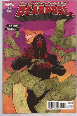 DEADPOOL #8   Mike Hawthorne - Variant Cover