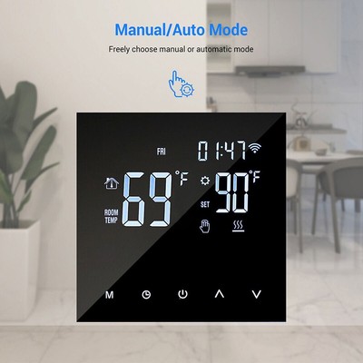 Funk Smart Thermostat mit Wochenplaneinstellungen Passen Sie Ihren Komfort an