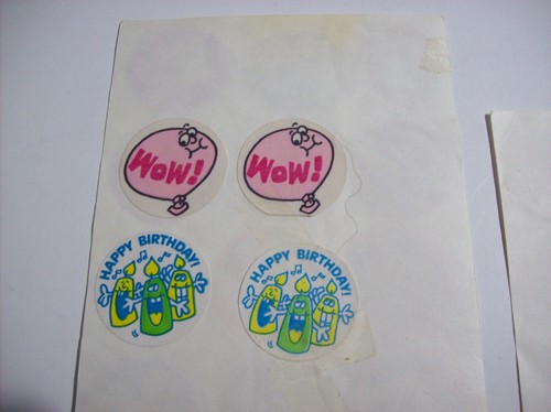 Mix Konvolut Vintage Trend Scratch Sniff Aufkleber, gebraucht - Bild 16 von 17
