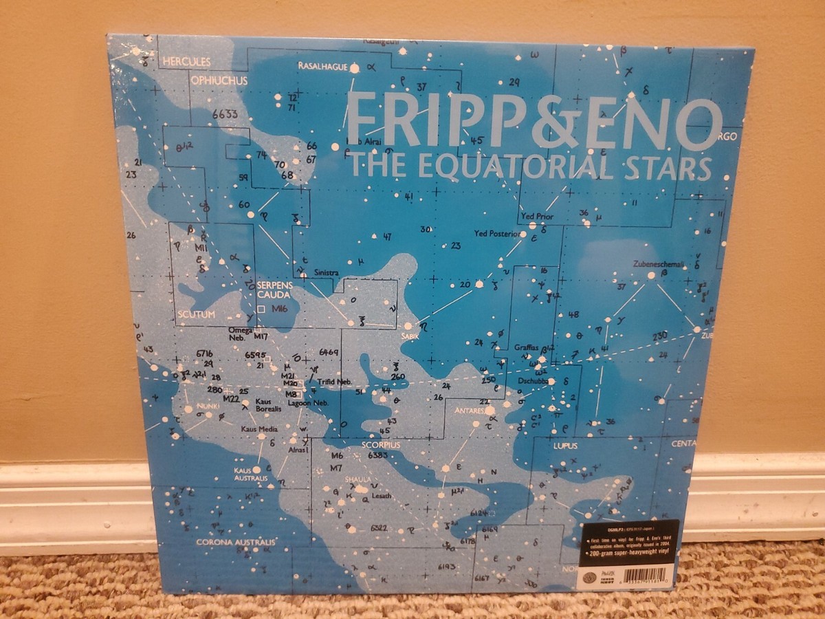 英LP Fripp &amp;amp; Eno The Equatorial Stars DGMLP3 Discipline Global Mobile, Opal Records /00260 Robert Fripp, Brian Eno - The Equatorial Stars - Amazon.com