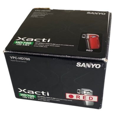 【ほぼ新品】ハンディカム SANYO Xacti　DMX-HD700 Amazon | SANYO ハイビジョン デジタルムービーカメラ Xacti