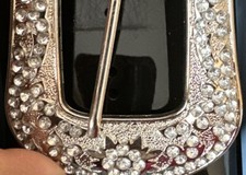 Nocona Women  s Silver Ornate Belt Buckle New