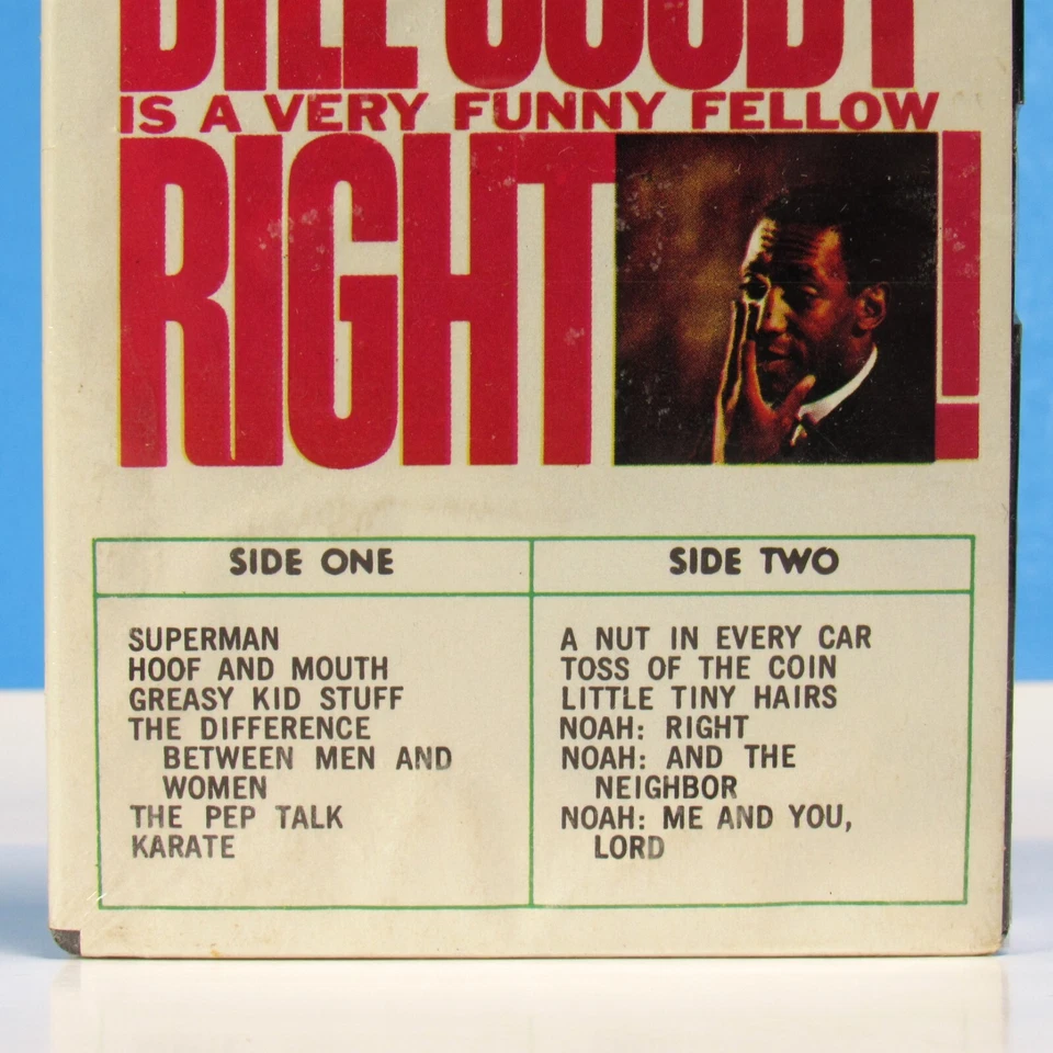 Bill Cosby Is A Very Funny Fellow, Right? Vintage Cassette New Sealed WB 1963 Foto 3 de 4