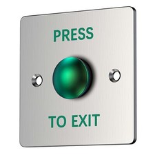 Push to Exit Button for Door Access Control Big Press Button Waterproof Stain...