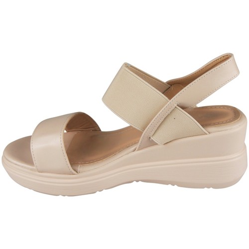Wedge Sandals Shoes Elastic Ladies Holiday Summer Light Weight Comfy Womens Size - Picture 7 of 10