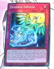 Dominus Impulse ROTA YuGiOh Foiled Doujin Card Eng Art - NM ** READ **