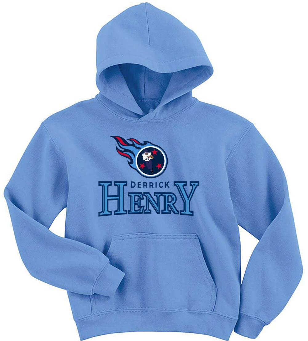 Derrick Henry Tennessee Titans Logo Tractorcito HOODED SWEATSHIRT