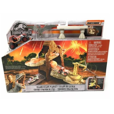Matchbox FMY54 Jurassic World Portable Playset Island Escape
