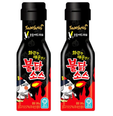 Samyang Buldak Sauce Original Spicy Hot Chicken Flavor Sauce 200g X 2EA