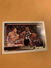 #48 Willie Anderson San Antonio Spurs,,,1992-93 Topps Gold Card Cb20