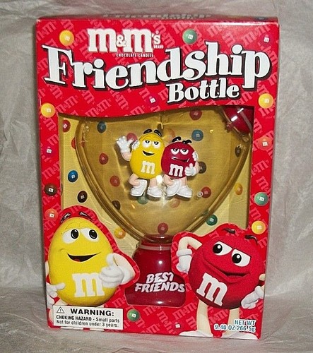 friendship bottle best friends base w/ heart shaped fun candy