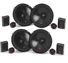 4x JBL Stage3 607CF 6.5 Inch 2-Way 50W RMS 500W Max Power Component Car Speaker