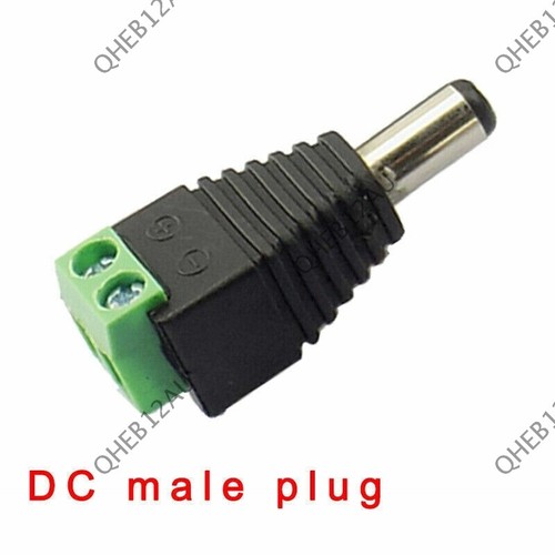 5/10X BNC DC Male female Connector Adapter for Camera CCTV Video Balun Cable 19H - Picture 7 of 14