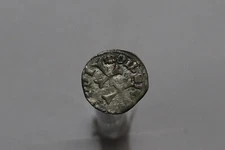 🧭 🇭🇺 Hungary Sigismund of Luxembourg (1396-1437) 1 Denar Silver B66 #Z4902