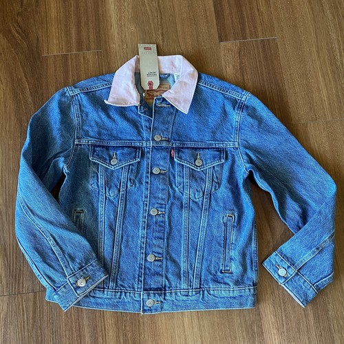 Levis Jean Jacket Womens S Cotton Ex 