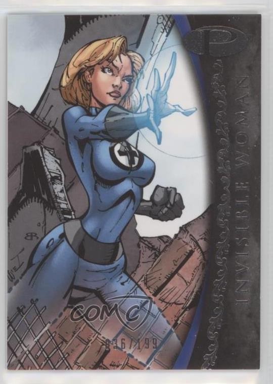 2012 Upper Deck Marvel Premier 36/199 Invisible Woman #2 w3d