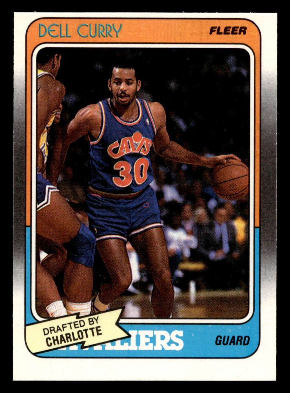 1988-89 Fleer #14 Dell Curry Near Mint+ RC Rookie Hornets Basketball ID: 509799