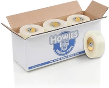 Howies Clear Hockey Tape | 1" Clear Sock & Shin Pad Tape for Hockey, Soccer, Lax