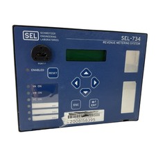 Sistema de medición de ingresos Schweitzer SEL-734 SEL relé medidor avanzado envío gratuito.