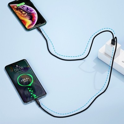Strength Type C Car Charger Auto USB C Cable Supports Quick Charging &Syncing